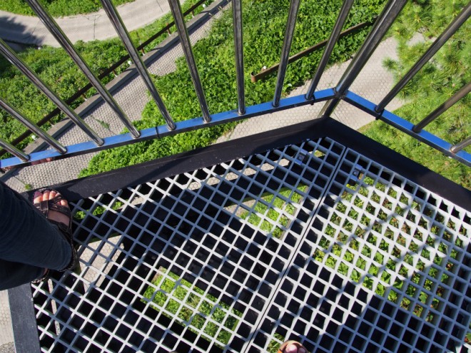 聖域の岬(珠洲岬)の空中展望台