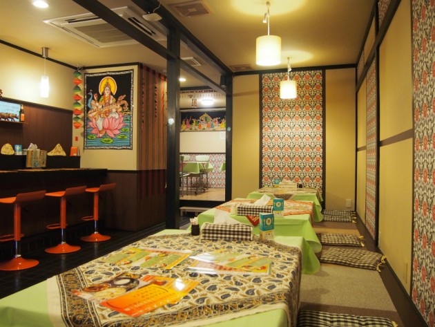 ディル・セ店内掘りごたつ