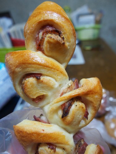 キングパンのベーコンエピ