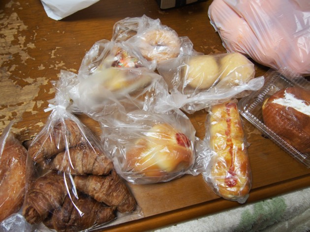 りくろーおじさんで買ったパン