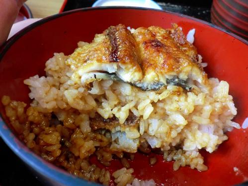 竹うち_うなぎ丼（松）真ん中