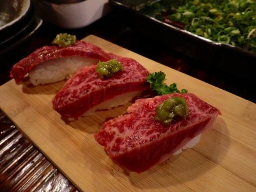 萬の屋_ハラミのにぎり