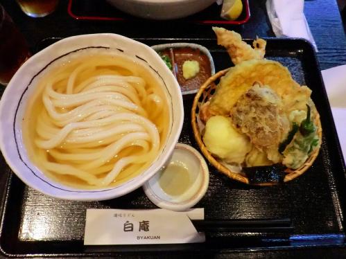 白庵_ひやひや天ぷらセット