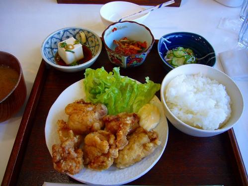 ワンバナ_唐揚げランチ