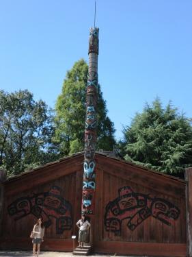 リトルワールド_トーテムポール