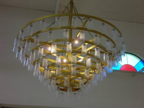 お菓子の城_シャンデリア