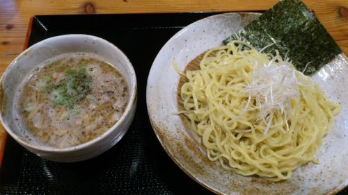 実咲庵_油かすつけ麺