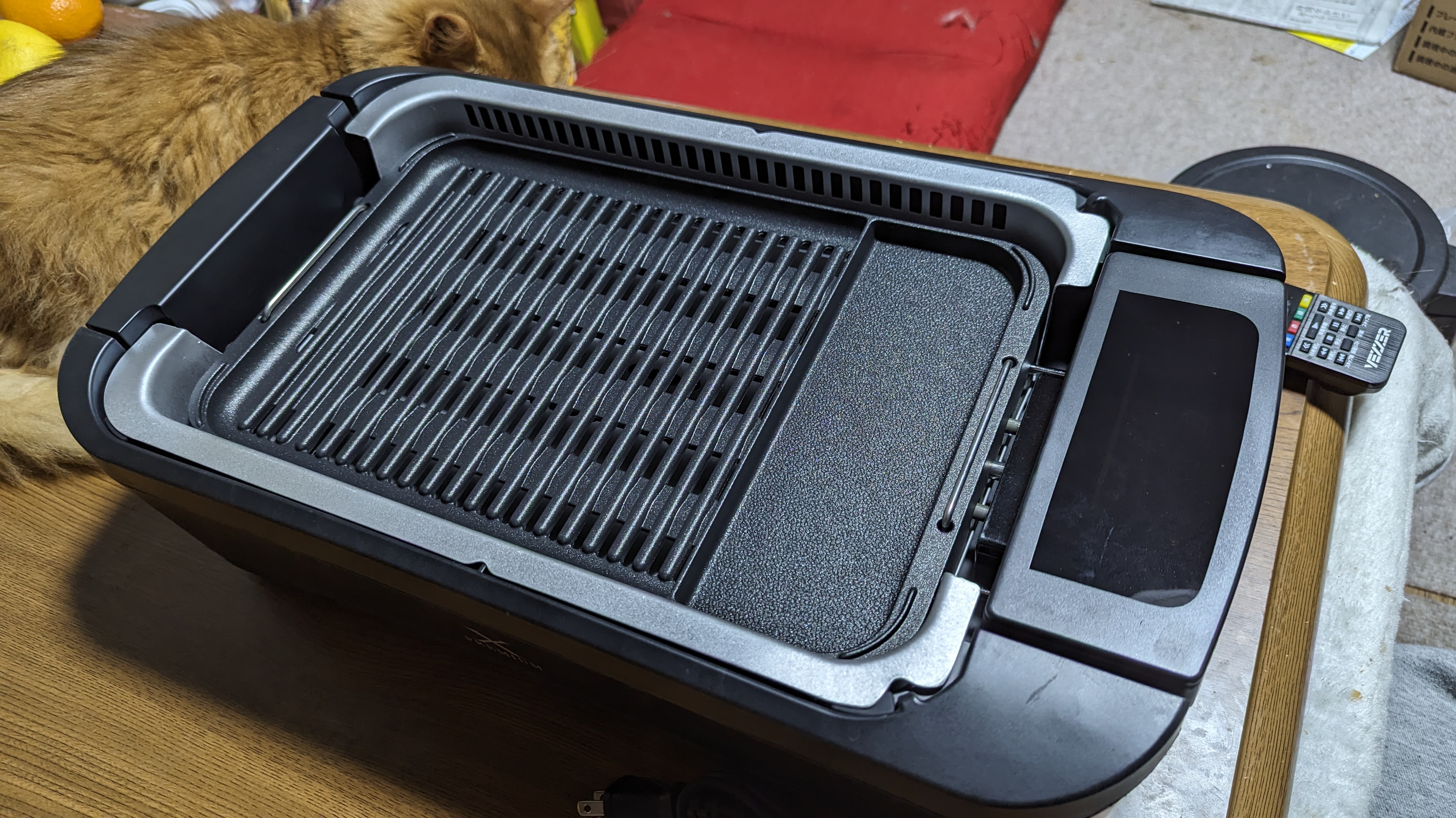 山善 XGRILL PREMIUM のセッティング