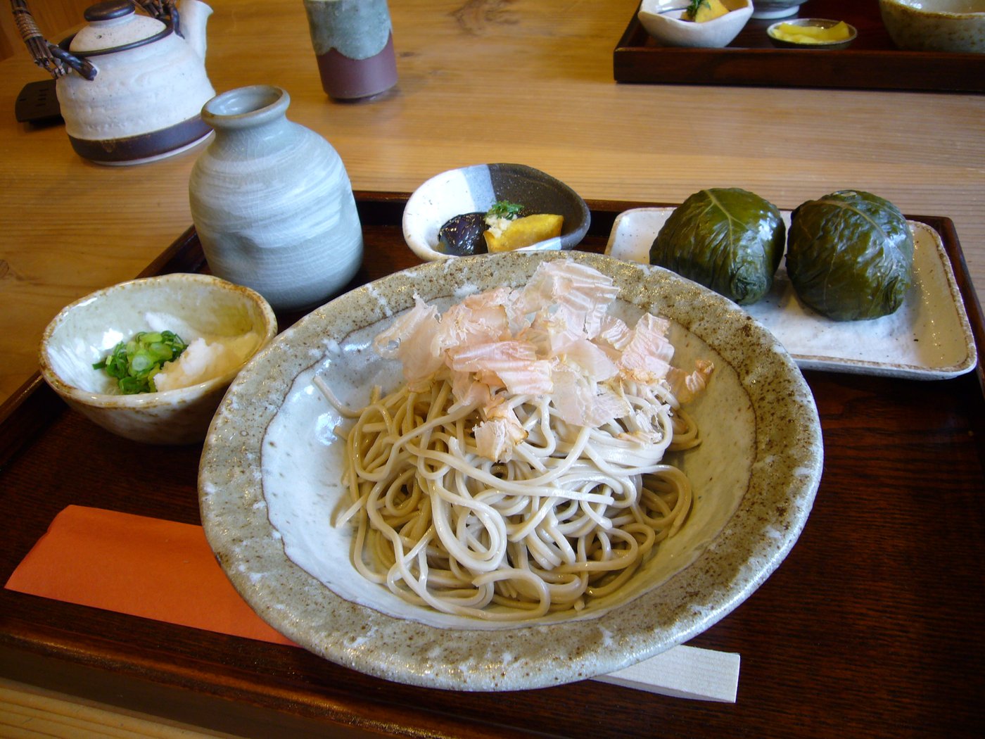 そば処 行仙のめはり寿司定食
