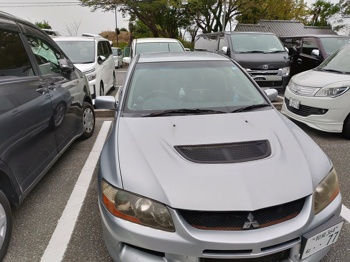 2019年11月の3連休に車で埋まった丸山県民サンビーチの駐車場