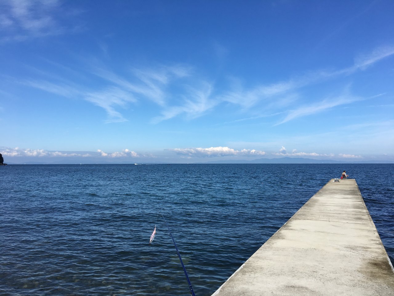 みさき公園裏の突堤