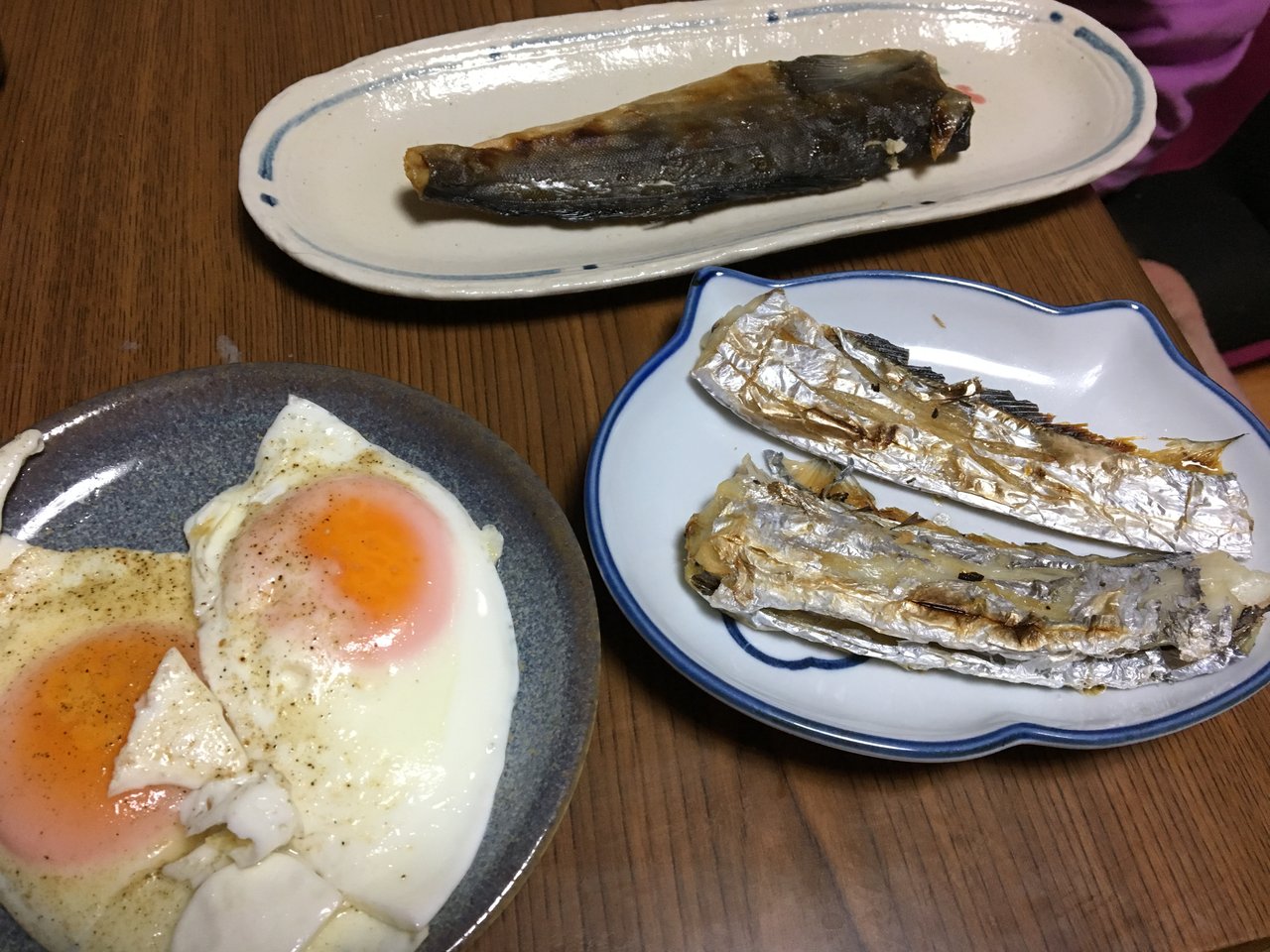 タチウオの塩焼き