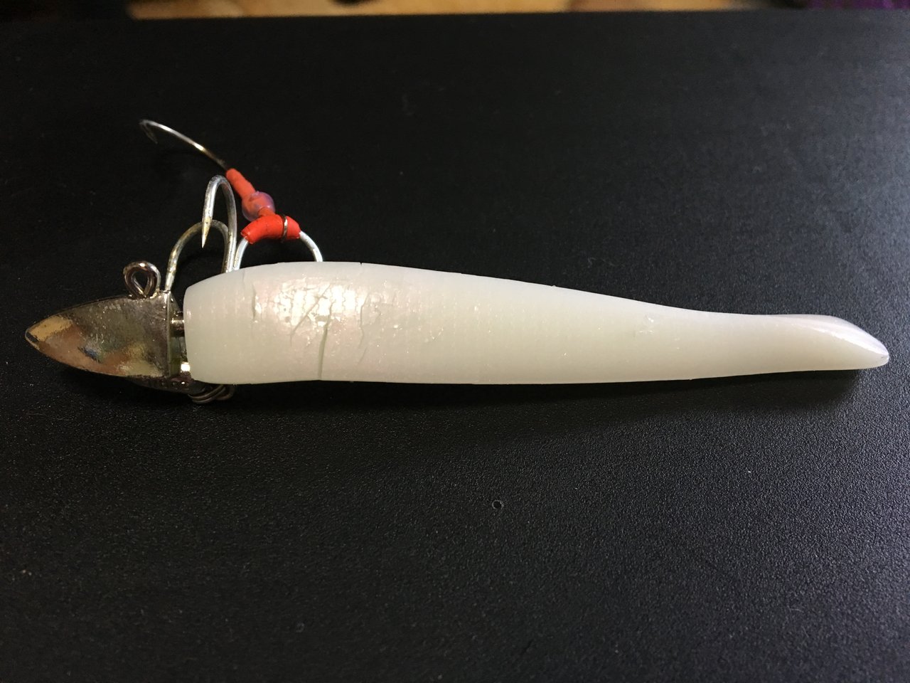 ワインド用のジグヘッドとワーム