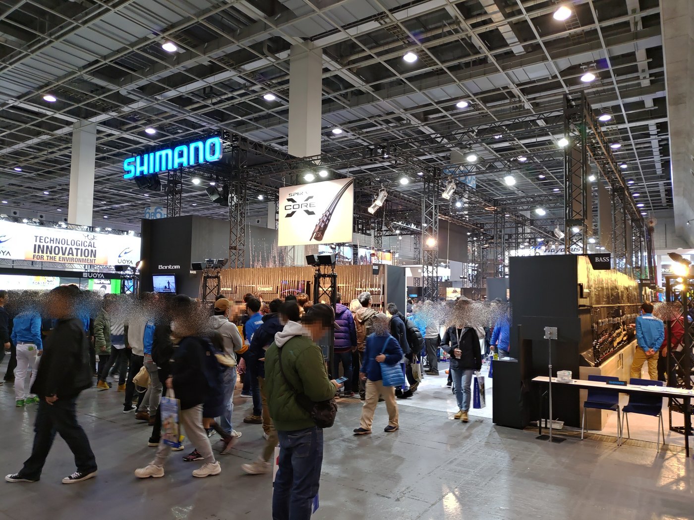 フィッシングショーOSAKA2019のシマノのブース